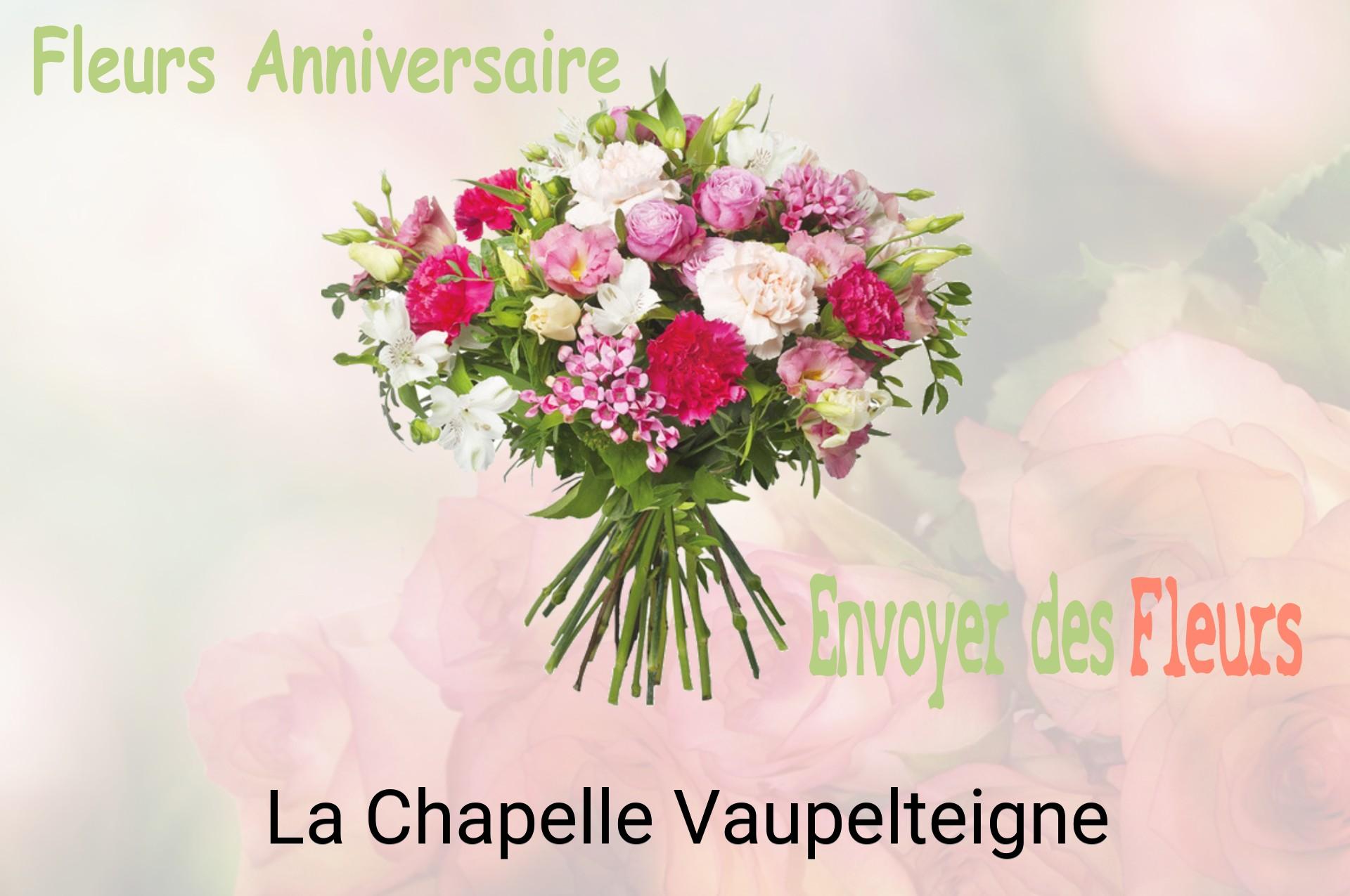 Bouquet de fleurs d’anniversaire livré à La Chapelle-Vaupelteigne